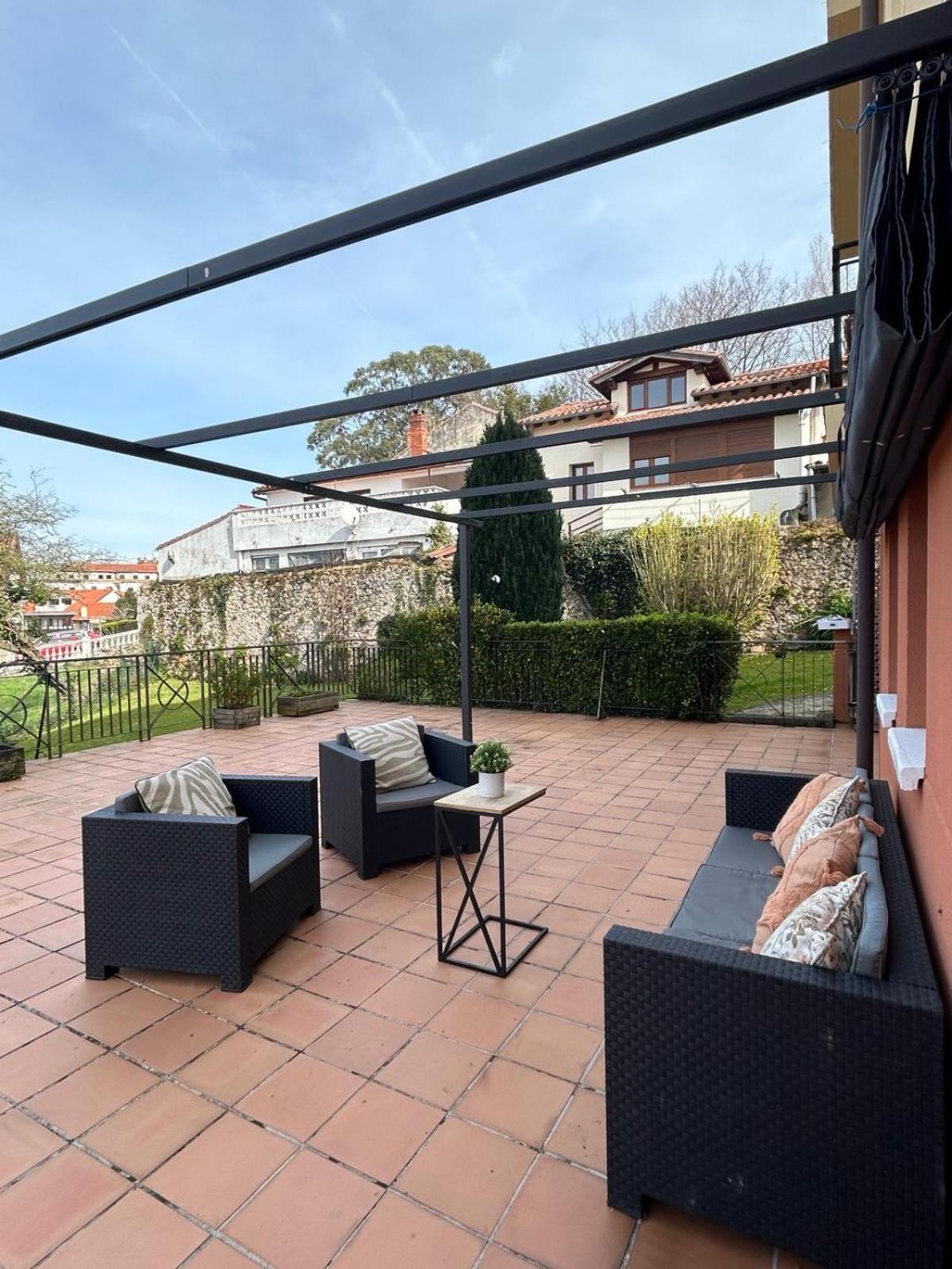 La Terraza Apartment Comillas Luaran gambar