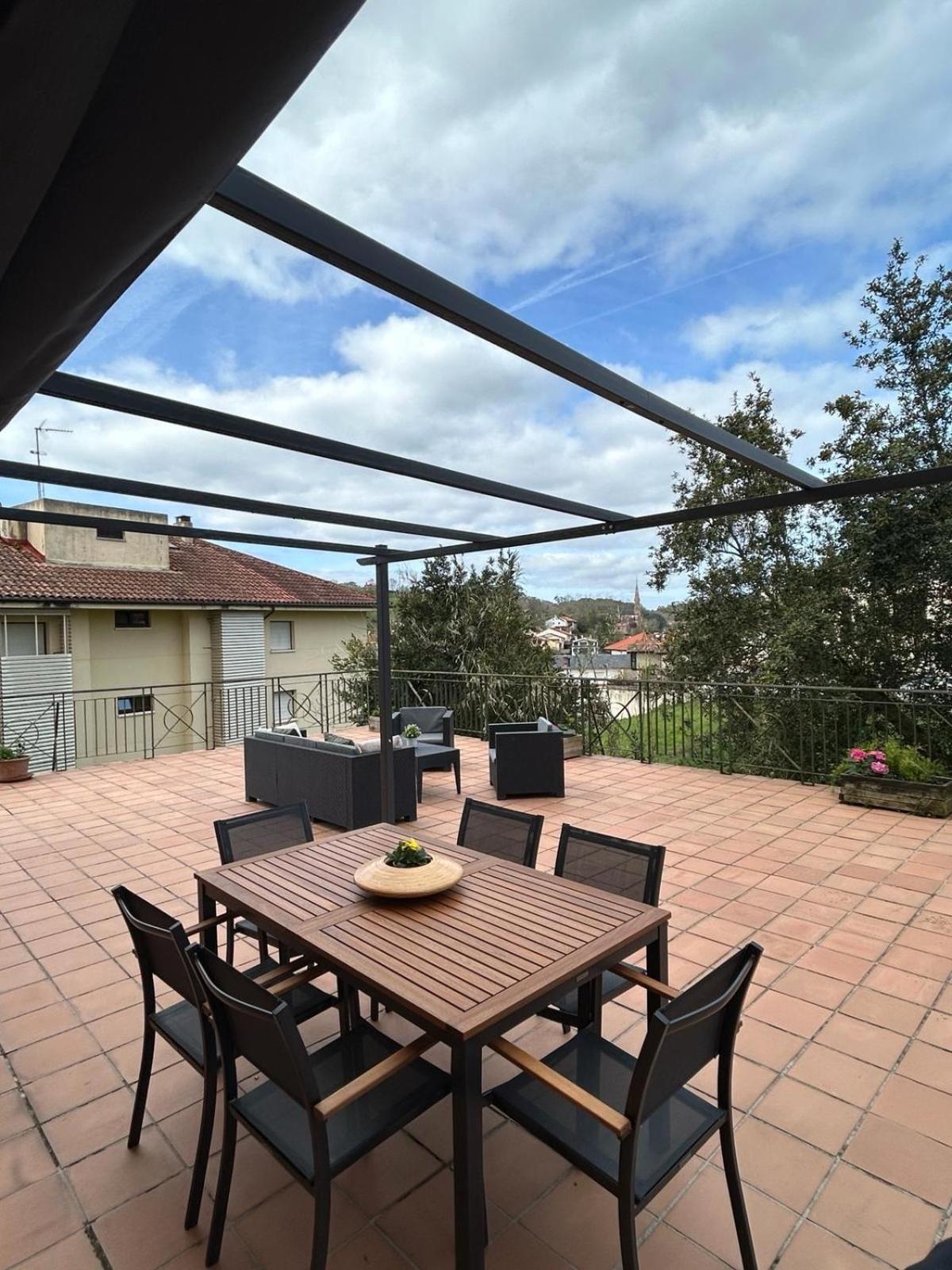 La Terraza Apartment Comillas Luaran gambar